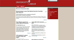 Desktop Screenshot of grassrootslabour.net
